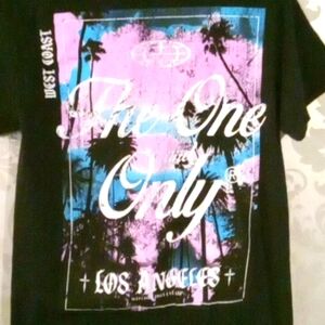 Fashion Nova Black and White Short Sleeve Tee